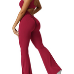 Flare Scrunch Jumpsuit