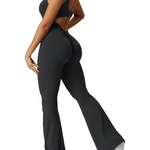 Flare Scrunch Jumpsuit