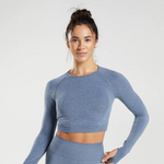 Seamless Long Sleeve Crop Top