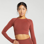Seamless Long Sleeve Crop Top