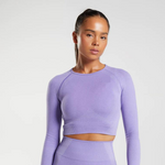 Seamless Long Sleeve Crop Top