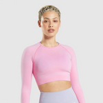 Seamless Long Sleeve Crop Top