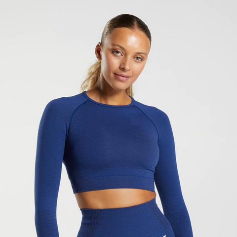Seamless Long Sleeve Crop Top
