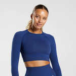 Seamless Long Sleeve Crop Top